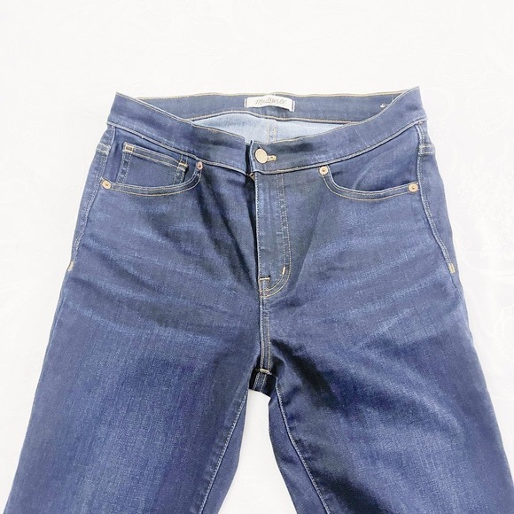 Madewell 9" High Rise Skinny Dark Wash Denim Jeans SZ28 - Picture 3 of 7